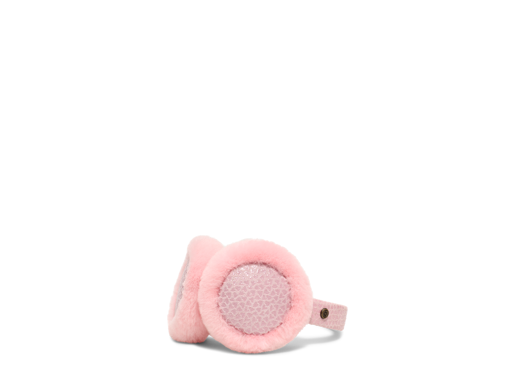 UGG FOWNES Pink Hearts otroški naušniki