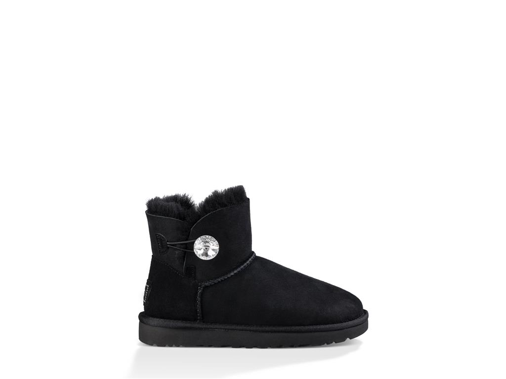 UGG Mini Bailey Button Bling ženski škornji