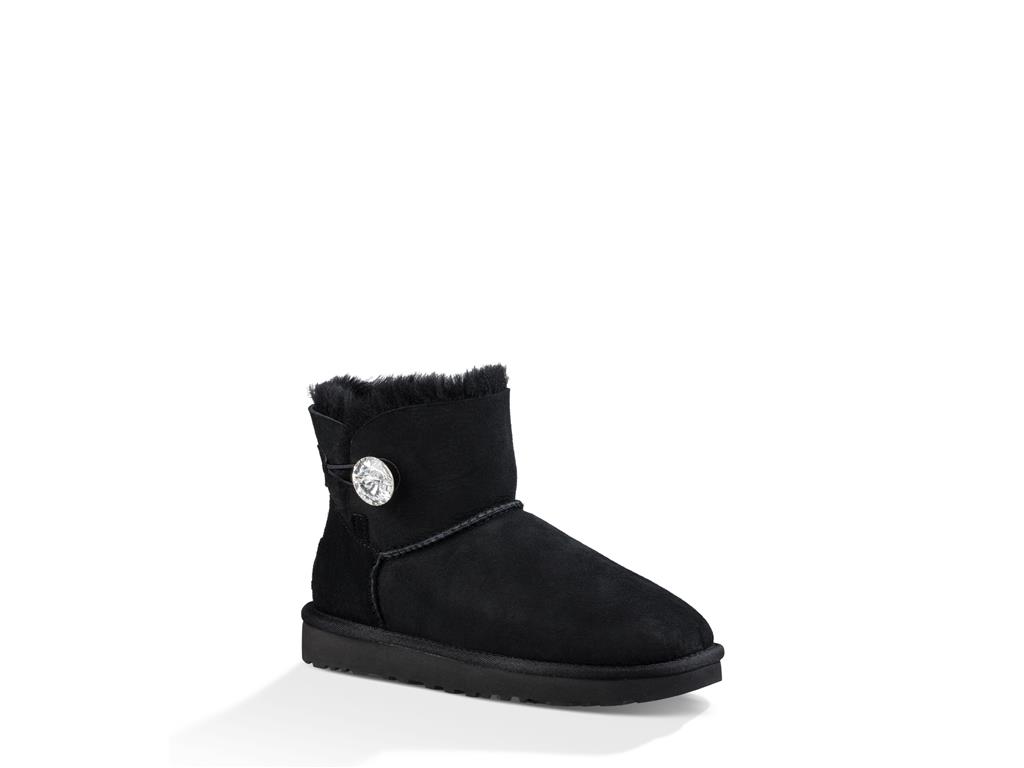 UGG Mini Bailey Button Bling ženski škornji