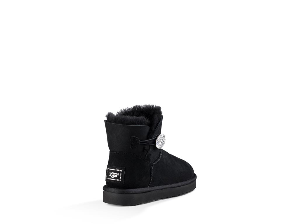UGG Mini Bailey Button Bling ženski škornji