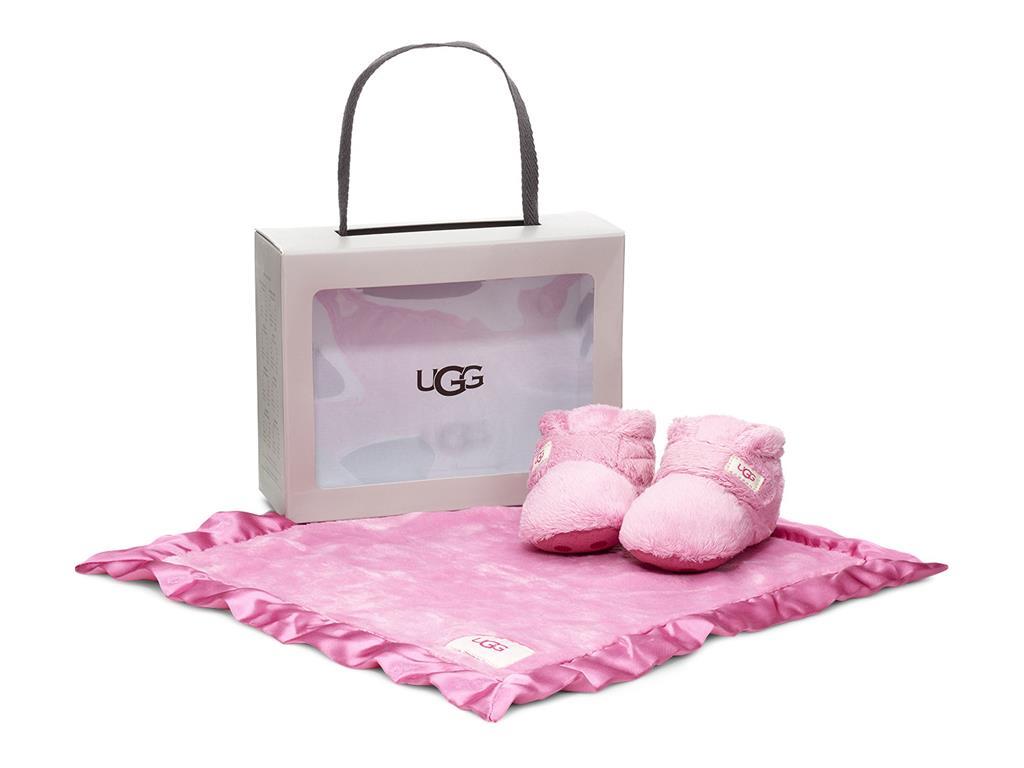 UGG Bixbee & Lovey otroški škorenjčki in odeja